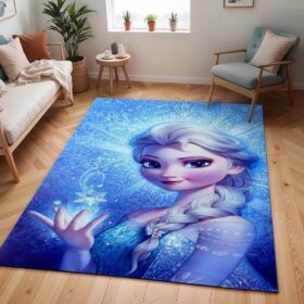 Tapis La Reine des Neiges – Elsa – Princesse Disney 1006