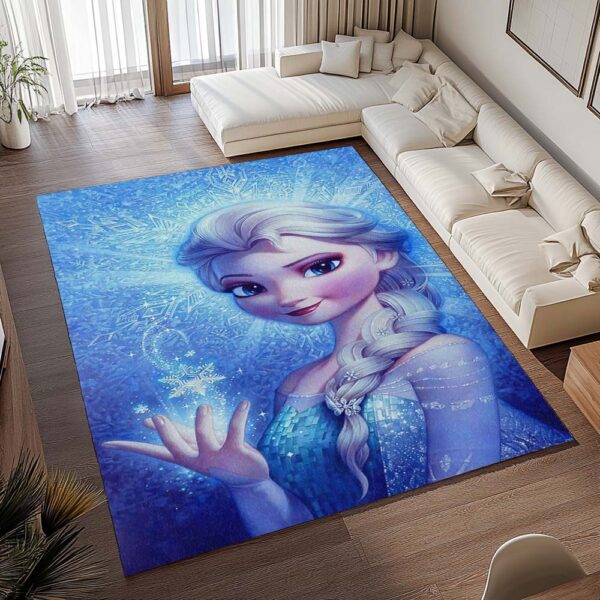 Tapis La Reine des Neiges – Elsa – Princesse Disney 1006 – Image 2