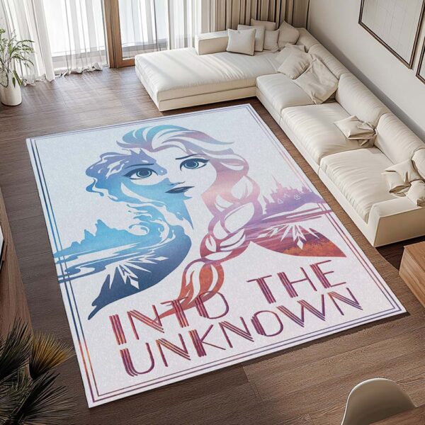 Tapis Elsa La Reine des Neiges – Là où personne n’est allé – Disney Frozen – Image 2