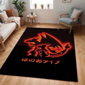 Tapis Dracaufeu de Feu Pokémon – Fire Charizard 2
