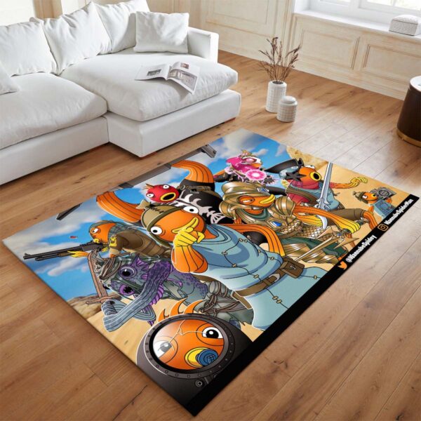 Tapis Fortnite Fishsticks Skin Jeux 06 – Image 2