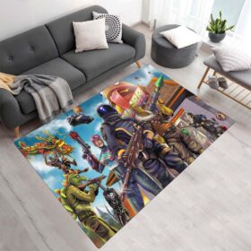 Tapis Fortnite Battle Royale Galaxie de l’espace Tous les skins