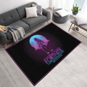Tapis Fortnite Battle Royale Galaxie de l’espace Style rétro