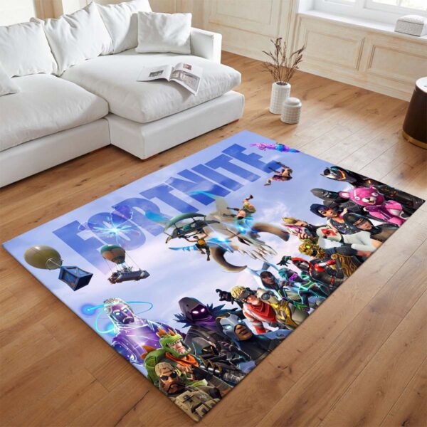 Tapis Fortnite Battle Royale Tous les personnages et logo – Image 2