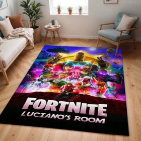 Tapis Fortnite – Salle de jeu personnalisée FN05