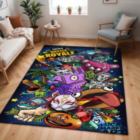 Tapis Fortnite – Lama, Drift, Tomatohead, Câline, V-Bucks