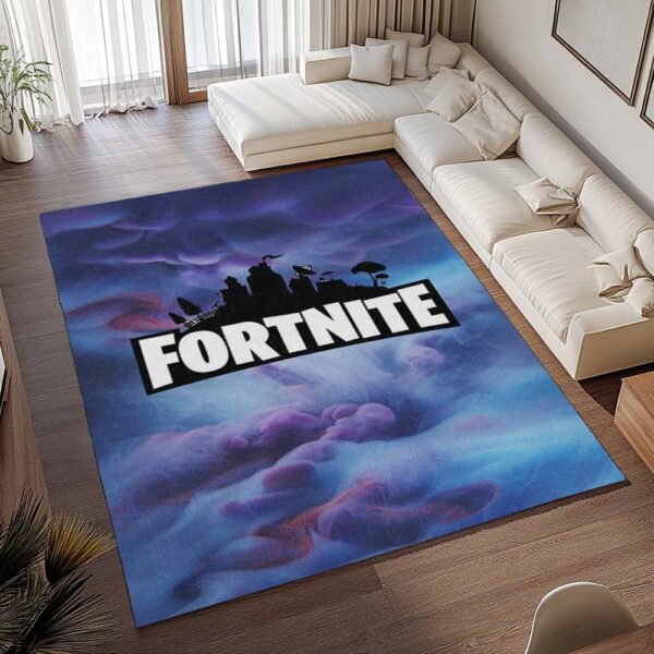 Tapis Fortnite – Ciel et logo – Image 2