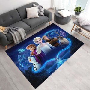 Tapis La Reine des Neiges – Tous les personnages 2