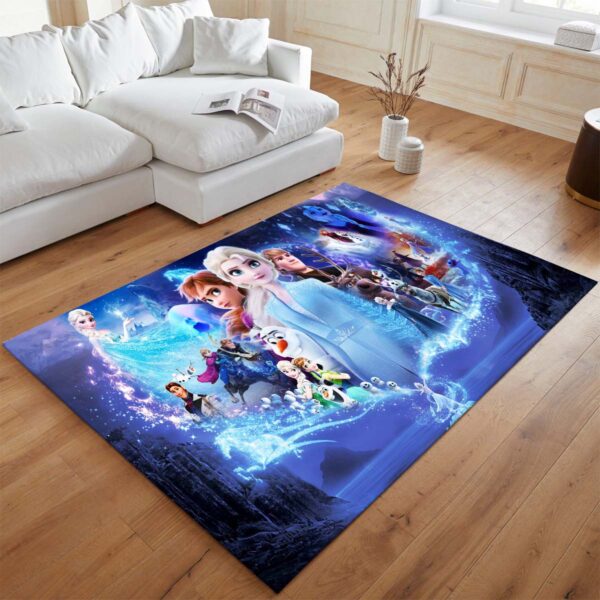 Tapis La Reine des Neiges – Tous les personnages 3 – Image 2