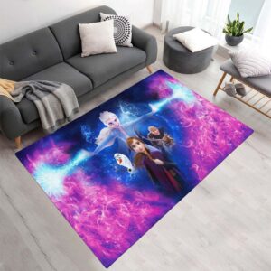 Tapis La Reine des Neiges – Tous les personnages 5