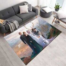 Tapis La Reine des Neiges – Tous les personnages 8