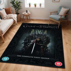 Tapis Game of Thrones – Ned Stark sur le Trône de Fer 04