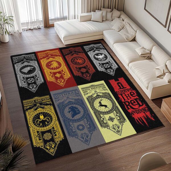 Tapis Game of Thrones – Maisons 3 – Image 2