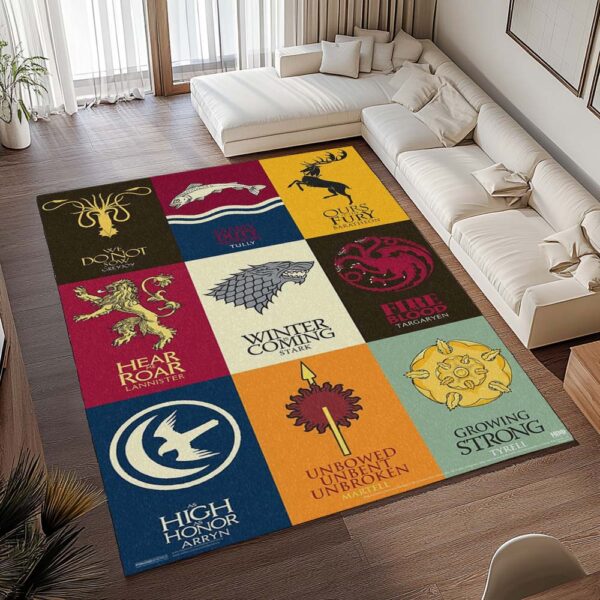 Tapis Game of Thrones – Maisons – Image 2