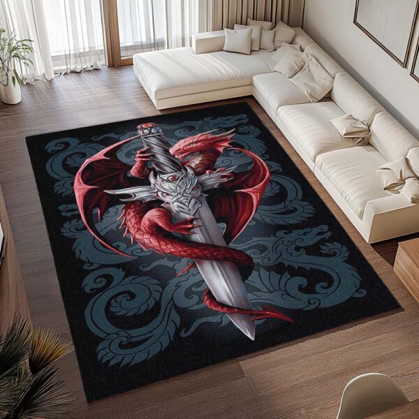 Tapis Game of Thrones – Épée et dragon – Image 2