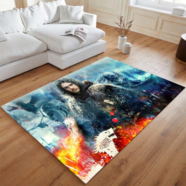 Tapis Game of Thrones L’hiver vient Jon Snow 14 – Image 2