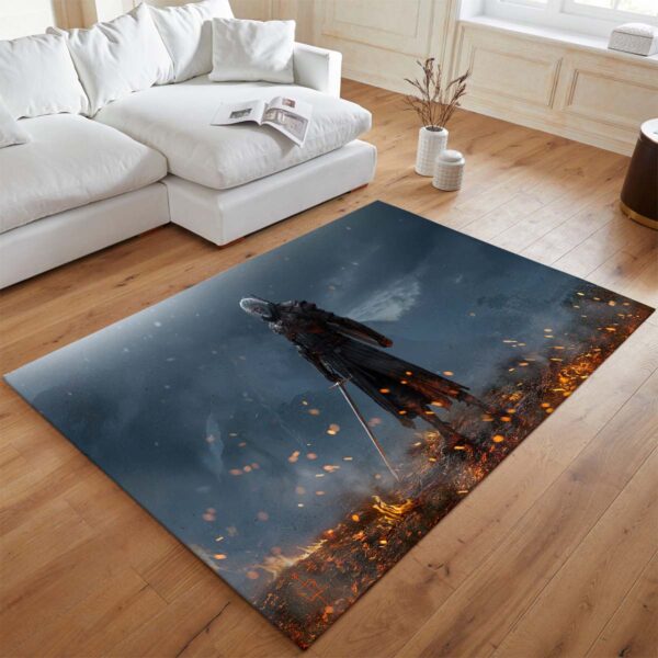 Tapis Geralt – The Witcher 3: Wild Hunt – Fond de feu – Image 2