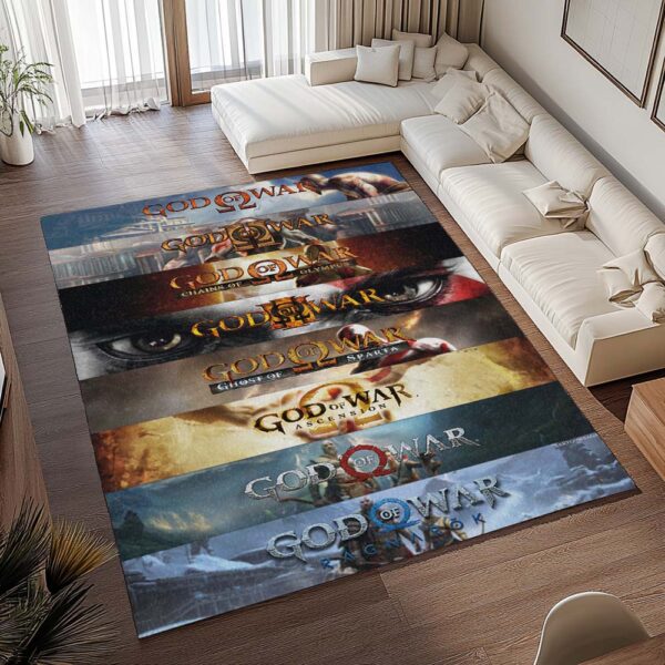 Tapis God of War – Logo artistique – Image 2