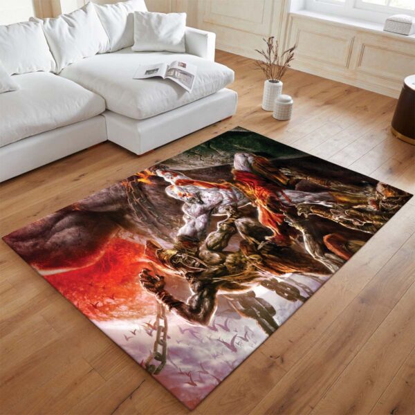 Tapis God of War Ragnarök Kratos combat 3 – Image 2