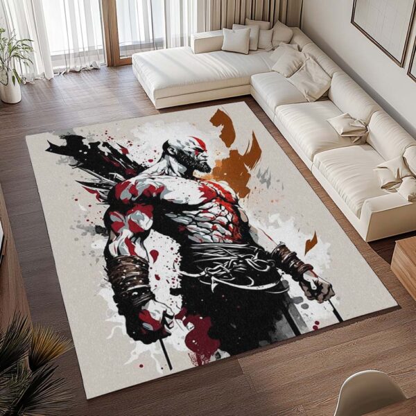 Tapis God of War Ragnarök – Kratos esprit de Sparte 4 – Image 2