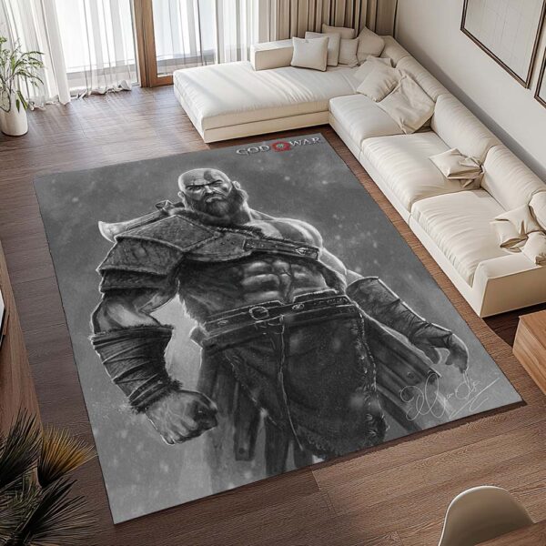 Tapis God of War Ragnarök – Kratos esprit de Sparte 8 – Image 2