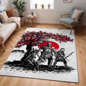 Tapis God of War Ragnarök – Kratos & Loki 2