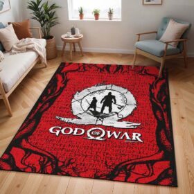 Tapis God of War Ragnarök – Kratos & Loki 3