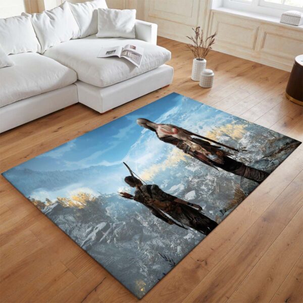 Tapis God of War Ragnarök Kratos Esprit de Sparte et Loki – Image 2