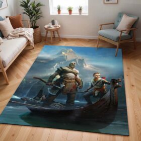 Tapis God of War Ragnarök – Kratos Loki