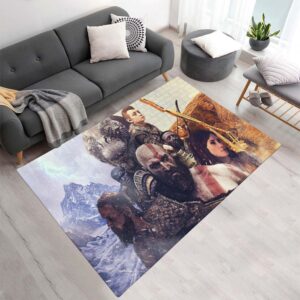 Tapis God of War Ragnarök Kratos et Loki Tous les personnages