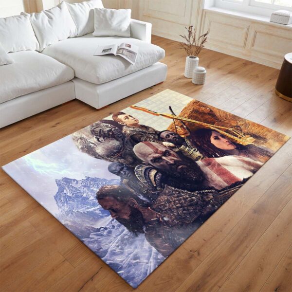 Tapis God of War Ragnarök Kratos et Loki Tous les personnages – Image 2