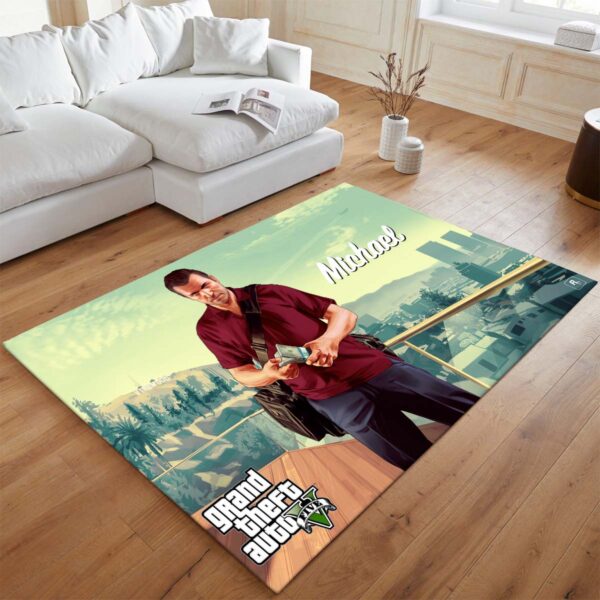 Tapis Grand Theft Auto GTA 5 Michael De Santa 3 – Image 2