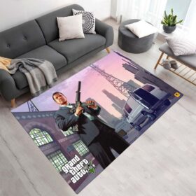 Tapis Grand Theft Auto GTA 5 Michael De Santa 4