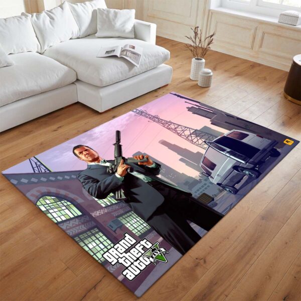 Tapis Grand Theft Auto GTA 5 Michael De Santa 4 – Image 2