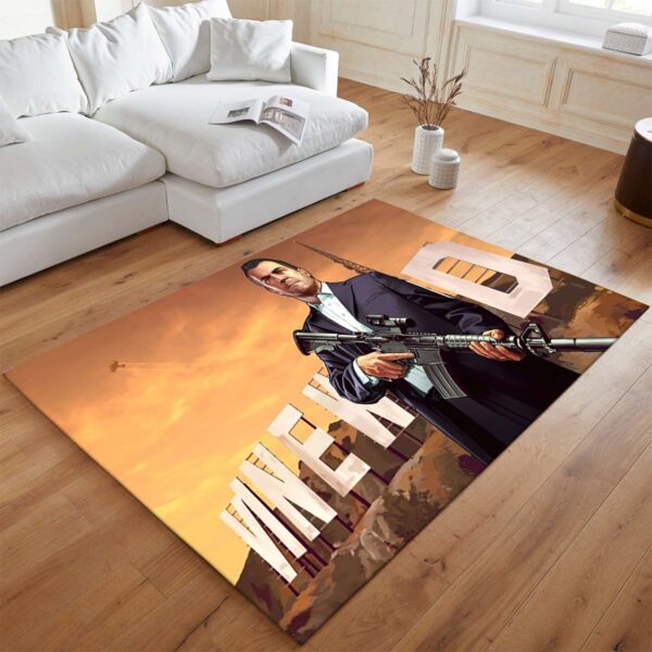 Tapis Grand Theft Auto GTA 5 Michael De Santa – Image 2
