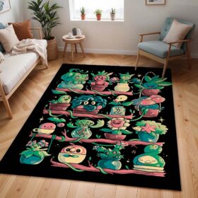 Tapis Pokémon de type Plante