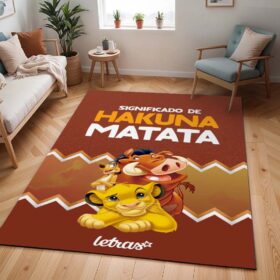 Tapis Hakuna Matata – Le Roi Lion – Personnages 3