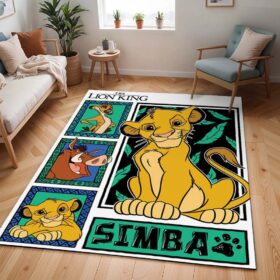 Tapis Hakuna Matata – Le Roi Lion – Personnages 4