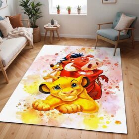 Tapis Hakuna Matata – Le Roi Lion – Personnages 5