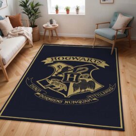 Tapis Harry Potter – Logo Poudlard 02