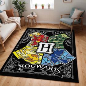 Tapis Harry Potter – Logo Poudlard en dessin