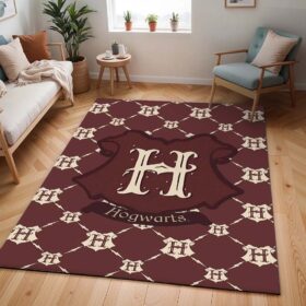 Tapis Harry Potter – Logo Poudlard motif