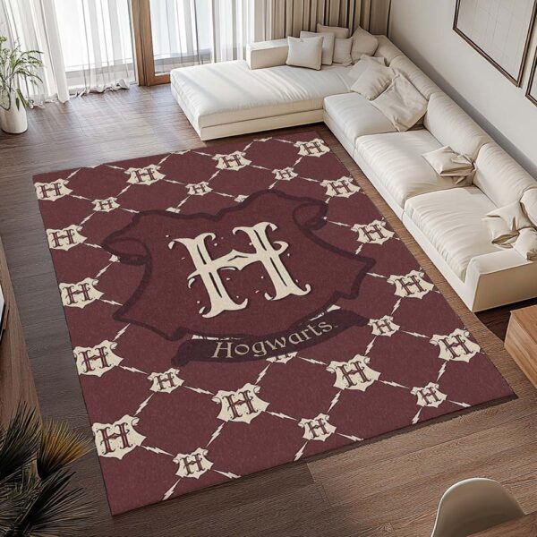 Tapis Harry Potter – Logo Poudlard motif – Image 2
