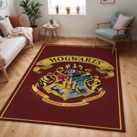 Tapis Harry Potter – Logo Poudlard style spécial