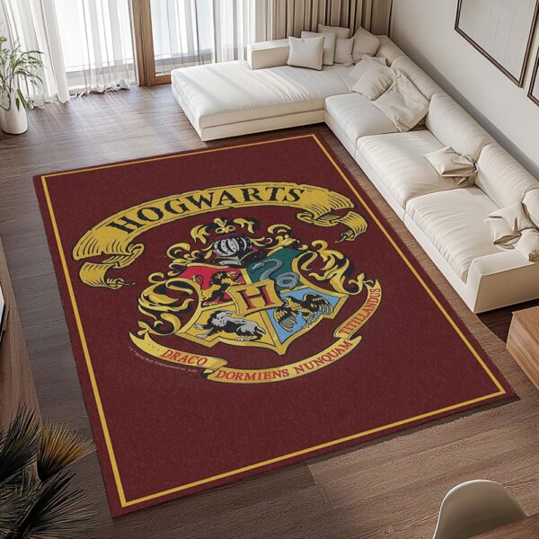 Tapis Harry Potter – Logo Poudlard style spécial – Image 2