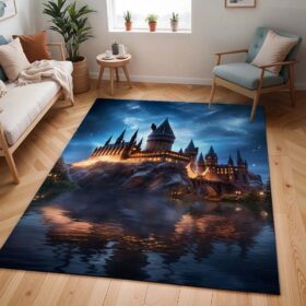 Tapis Harry Potter – Poudlard de nuit 03