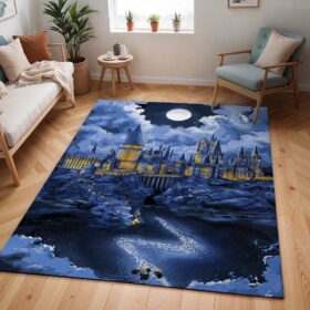 Tapis Harry Potter – Poudlard de nuit