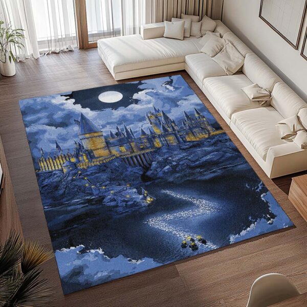 Tapis Harry Potter – Poudlard de nuit – Image 2