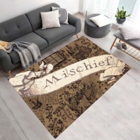 Tapis Carte personnalisée Harry Potter