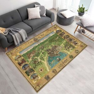 Tapis Carte du Maraudeur Harry Potter